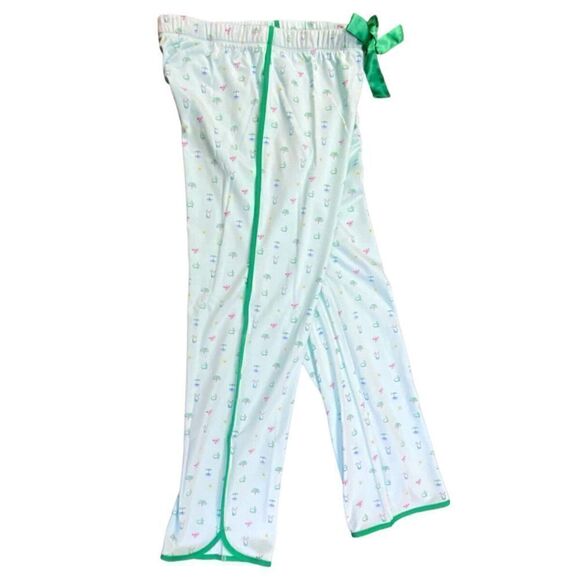 Masters  Magnolia Lane Light Green Augusta Icons Pajama Lounge Pants Size S - Picture 4 of 6